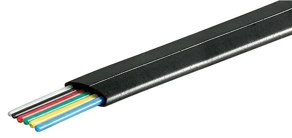 TELEPHONE 6WAY FLAT CABLE-100M