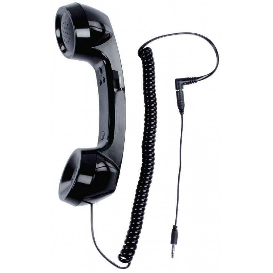RETRO TELEPHONE BLACK
