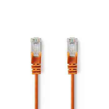 Cat 5e SF/UTP Network Cable RJ45 Male - RJ45 Male 1.5m Orange