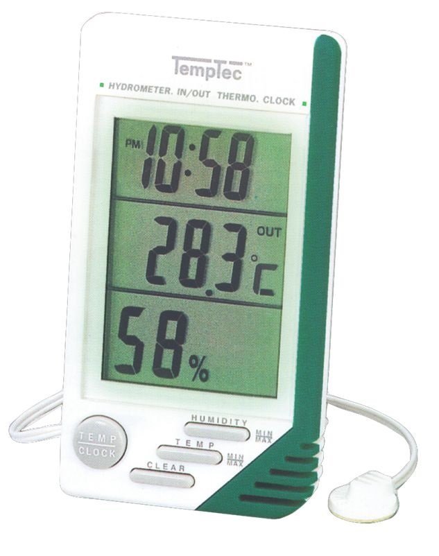 MDL 2140 THERMO-HYGROMETER CLOCK