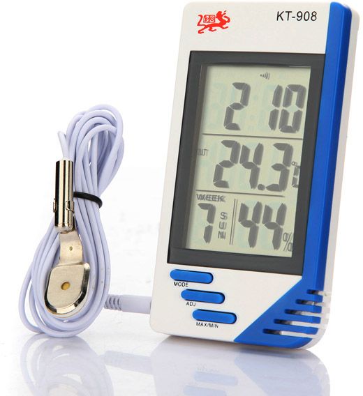 Digital thermometer  hydrometer with Calendar, Alarm
