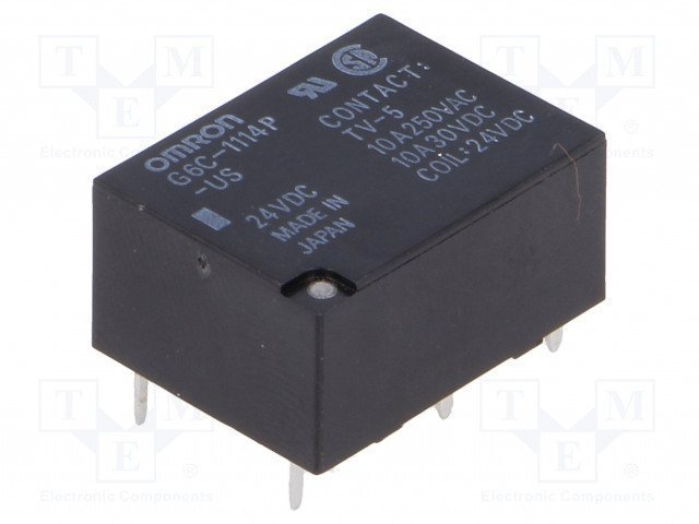 24VDC 10A relay electromagnetic