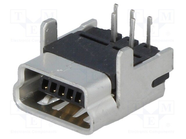 USB B mini PCB socket 5 PIN