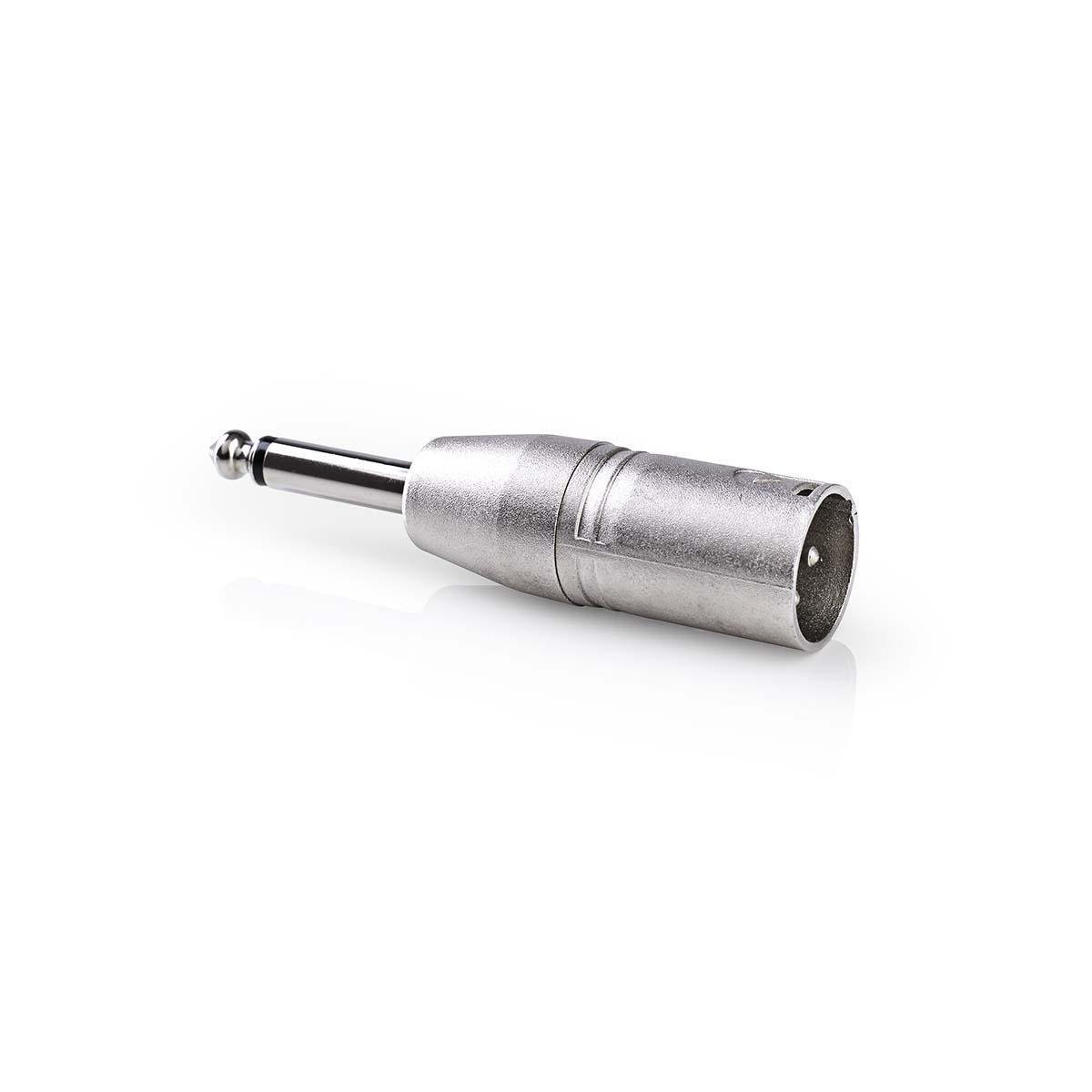 XLR 3-PIN MALE TO 6.35mm ADAPTER