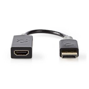 DisplayPort - HDMI Cable DisplayPort Male - HDMI output 0.2 m Anthracite