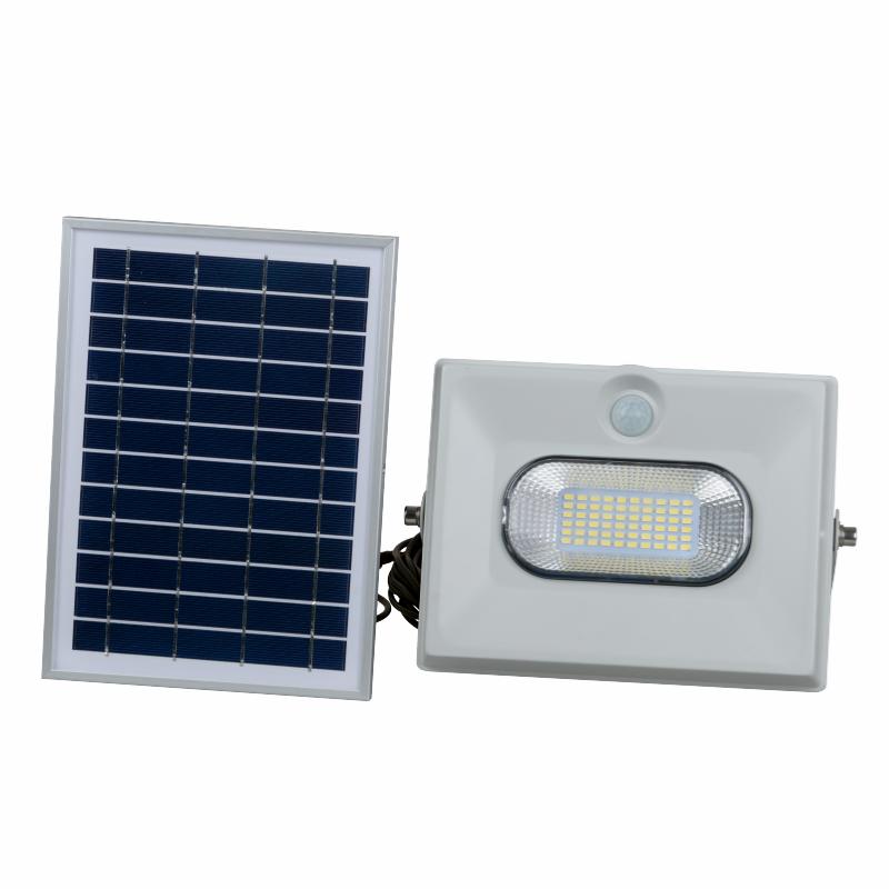FLOODLIGHT WITH SEPARATE SOLAR PANEL